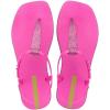 imageIpanema Class Edge Glow Womens Sandals  Comfy Stylish Glitter TStrap Thong Sandals Adjustable Ankle Strap Summer Dress Sandals Dressy Sandals for Women Flat SandalsPinkGlitter Pink