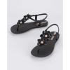 imageIpanema Duo Flowers Fem Womens Sandals  Comfy Open Toe Sandals for Women Thong Sandals wTStrap Adjustable Ankle Strap Floral Design Dressy Sandals Summer Dress SandalsBlackBeige