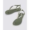 imageIpanema Salty Womens Sandals  Lace Up Sandals for Women Dressy Sandals with Sea Shells TStrap Thong Sandals Tie Up Sandals Flat Sandals Summer Dress Sandals ComfortableGreenBeigeSilver
