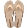 imageIpanema Selfie Womens Platform Flip Flops  Comfortable and Trendy Summer Platform Thong Sandals Wedge Sandals Summer Dress Sandals Dressy Flip Flops with Arch Support NonSlipBeigeGold