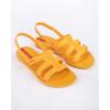 imageIpanema Style Womens Sandals  Flat Sandals with Adjustable Back Strap Strappy Sandals for Women PVC Sandals for Women Water Resistant Shoes Easy to CleanYellowYellow