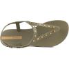 imageIpanema Womens Class Rockstar Sandals  Comfortable and Trendy Studded Sandals for Women with ThongStyle Toe Post and Adjustable Ankle Strap Closure