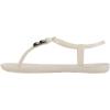 imageIpanema Womens Disco Collection  Fashionable Comfortable Versatile ampamp EcoFriendly Summer FootwearClass Sandal  BeigeMetallic Grey