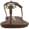 imageIpanema Womens Disco Collection  Fashionable Comfortable Versatile ampamp EcoFriendly Summer FootwearClass Sandal  BrownBronze