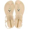 imageIpanema Womens Disco Collection  Fashionable Comfortable Versatile ampamp EcoFriendly Summer FootwearClass Spheres  BeigeGold
