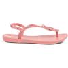 imageIpanema Womens Trendy Sandals  Comfortabe and Stylish TStrap Flat Sandals with Adjustable Ankle Strap ClosureTrendy Fem  PinkPink