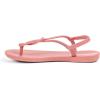 imageIpanema Womens Trendy Sandals  Comfortabe and Stylish TStrap Flat Sandals with Adjustable Ankle Strap ClosureTrendy Fem  PinkPink