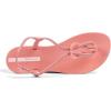 imageIpanema Womens Trendy Sandals  Comfortabe and Stylish TStrap Flat Sandals with Adjustable Ankle Strap ClosureTrendy Fem  PinkPink