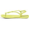 imageIpanema Womens Trendy Sandals  Comfortabe and Stylish TStrap Flat Sandals with Adjustable Ankle Strap ClosureTrendy Fem  YellowYellow