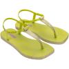 imageIpanema Class Edge Glow Womens Sandals  Comfy Stylish Glitter TStrap Thong Sandals Adjustable Ankle Strap Summer Dress Sandals Dressy Sandals for Women Flat SandalsGreenGlitter GreenLilac