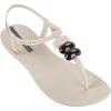 imageIpanema Womens Disco Collection  Fashionable Comfortable Versatile ampamp EcoFriendly Summer FootwearClass Sandal  BeigeMetallic Grey