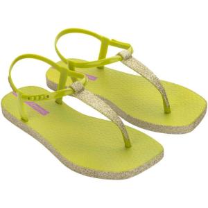 imageIpanema Class Edge Glow Womens Sandals  Comfy Stylish Glitter TStrap Thong Sandals Adjustable Ankle Strap Summer Dress Sandals Dressy Sandals for Women Flat SandalsGreenGlitter GreenLilac