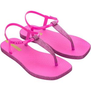 imageIpanema Class Edge Glow Womens Sandals  Comfy Stylish Glitter TStrap Thong Sandals Adjustable Ankle Strap Summer Dress Sandals Dressy Sandals for Women Flat SandalsPinkGlitter Pink