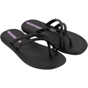 imageIpanema Meu Sol Rasteira Womens Flip Flops  Strappy Flip Flops for Women Arch Support Trendy Flip Flops Dressy Women Flip Flop Summer Dress Sandals Easy CleanBlackLilac