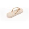 imageIpanema Ana Collection Flip Flops for Women Cute Comfortable Brazilian Beach SandalsBeigeGold