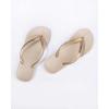 imageIpanema Ana Collection Flip Flops for Women Cute Comfortable Brazilian Beach SandalsBeigeGold