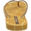 imageIpanema Animale Print Fem Womens Flip Flops  Comfortable Animal Print Flip Flops for Women Womens Flip Flops wArch Support Bright Colorful Summer Sandals for WomenCaramel Gold