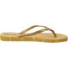 imageIpanema Animale Print Fem Womens Flip Flops  Comfortable Animal Print Flip Flops for Women Womens Flip Flops wArch Support Bright Colorful Summer Sandals for WomenCaramel Gold