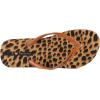 imageIpanema Animale Print Fem Womens Flip Flops  Comfortable Animal Print Flip Flops for Women Womens Flip Flops wArch Support Bright Colorful Summer Sandals for WomenBeigeBrown