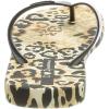 imageIpanema Animale Print Fem Womens Flip Flops  Comfortable Animal Print Flip Flops for Women Womens Flip Flops wArch Support Bright Colorful Summer Sandals for WomenBeige Black