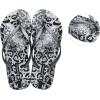 imageIpanema Animale Print Fem Womens Flip Flops  Comfortable Animal Print Flip Flops for Women Womens Flip Flops wArch Support Bright Colorful Summer Sandals for WomenGrey Silver