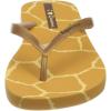 imageIpanema Animale Print Fem Womens Flip Flops  Comfortable Animal Print Flip Flops for Women Womens Flip Flops wArch Support Bright Colorful Summer Sandals for WomenCaramel Gold
