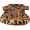 imageIpanema Animale Print Fem Womens Flip Flops  Comfortable Animal Print Flip Flops for Women Womens Flip Flops wArch Support Bright Colorful Summer Sandals for WomenBeigeBrown