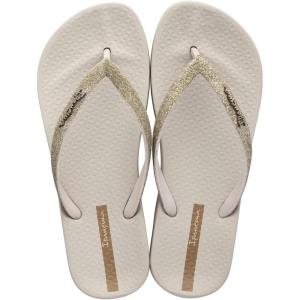 imageIpanema Ana Collection Flip Flops for Women Cute Comfortable Brazilian Beach SandalsBeigeBeige
