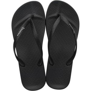 imageIpanema Ana Collection Flip Flops for Women Cute Comfortable Brazilian Beach SandalsBlackBlack