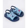imageIpanema Soft Baby Sandals  Lightweight OpenToe Toddler Sandals Elastic Slingback Strap Cute Prints Unisex Flexible Easy OnOff Easy to Clean Water Resistant PVC BlueLight Blue