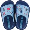 imageIpanema Soft Baby Sandals  Lightweight OpenToe Toddler Sandals Elastic Slingback Strap Cute Prints Unisex Flexible Easy OnOff Easy to Clean Water Resistant PVC BlueLight Blue