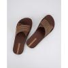 imageIpanema Womens Street II Slides  Comfortable and Trendy SlipOn Sandals Flip Flops for Women with Wide Minimalist Crisscross UpperBrownBrown