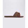 imageIpanema Womens Street II Slides  Comfortable and Trendy SlipOn Sandals Flip Flops for Women with Wide Minimalist Crisscross UpperBrownBrown