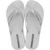 imageIpanema Womens Bossa Flip Flops  Comfortable and Stylish Slipon Sandals for Women with Woven YStrap DesignGreySilver