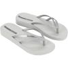 imageIpanema Womens Bossa Flip Flops  Comfortable and Stylish Slipon Sandals for Women with Woven YStrap DesignGreySilver