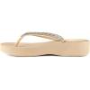 imageIpanema Womens Mesh VIII Platform Flip Flops  Comfortable ampamp Trendy Summer Platform Sandals with Embellished Straps Anatomic Footbed ampamp NonSlip Sole
