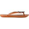 imageIpanema Womens Wave Heart Flip FlopBrownBronze