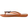 imageIpanema Womens Wave Heart Flip FlopBrownBronze