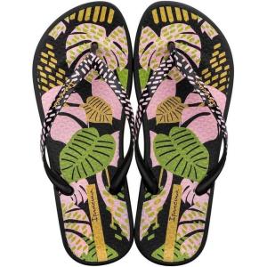 imageIpanema Womens Ana Nature VII Flip Flop  Comfortable ampamp Stylish Summer Sandal with Anatomic Footbed ampamp NonSlip SoleBlackPinkGreen