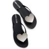 imageIpanema Womens Wave Heart Flip FlopBlack