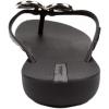 imageIpanema Womens Wave Heart Flip FlopBlack