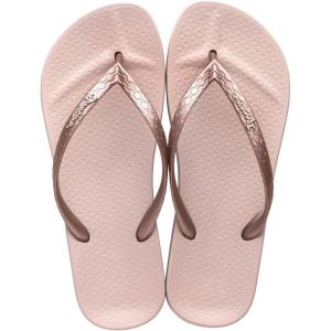 imageIpanema Ana Collection Flip Flops for Women Cute Comfortable Brazilian Beach SandalsPinkMetallic Pink