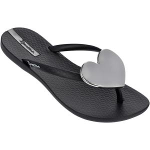 imageIpanema Womens Wave Heart Flip FlopBlack