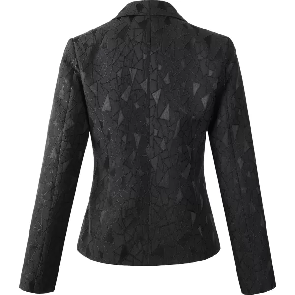 Beninos Womens 34 Sleeve Lightweight Office Work Suit Jacket Blazer1908 Black