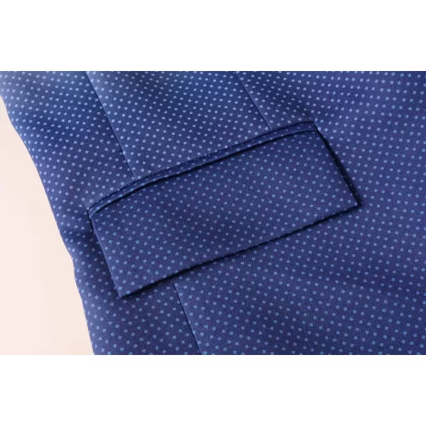 Beninos Womens Blazers Casual One Button Blazer JacketBlue