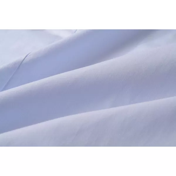 Beninos Womens Formal Work Wear White Simple ShirtLight Blue
