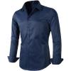 imageBeninos Mens Dress Shirts Casual Long Sleeve Button Down ShirtNavy