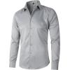 imageBeninos Mens Dress Shirts Solid Long Sleeve Texture Formal Shirt Business Casual Button Down ShirtsBgrey