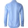 imageBeninos Mens Dress Shirts Solid Long Sleeve Texture Formal Shirt Business Casual Button Down ShirtsLight Blue No Texture