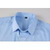 imageBeninos Mens Dress Shirts Solid Long Sleeve Texture Formal Shirt Business Casual Button Down ShirtsLight Blue No Texture